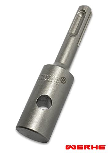 WERHE Doppelwendel Erdbohrer Ø60mm 80cm – Pfahlbohrer mit SDS Plus Adapter – Robust & Präzise - Image 6