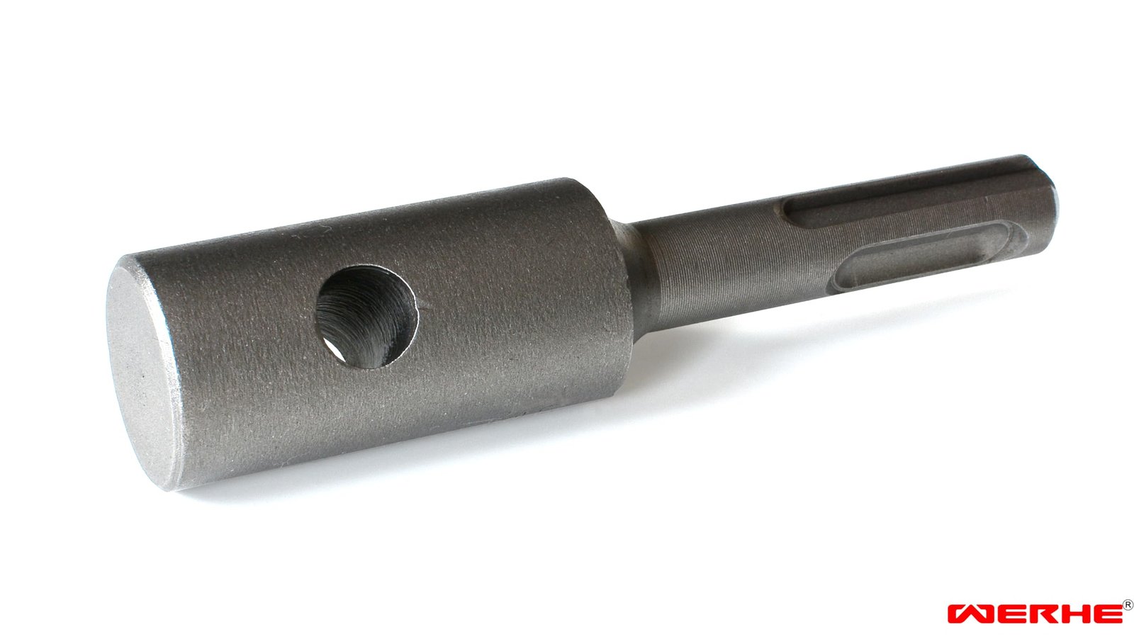 WERHE Erdbohrer-Set Ø40mm, 80cm lang mit SDS Plus Adapter – Mit normaler SDS Plus Bohrmaschine nutzbar, ideal für Zaunbau und Garten - Image 5