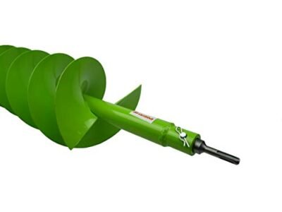 WERHE Erdbohrer-Set Ø80mm 80cm lang mit SDS Plus Adapter – Robuster Stahl mit metallklingen für Zaunbau und Gartenarbeit – Kompatibel mit Standard-Bohrmaschinen - Image 10
