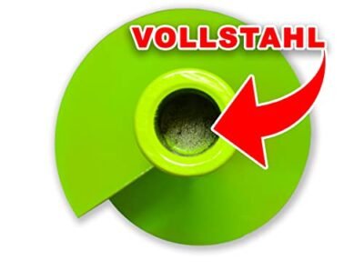 WERHE® Profi Bohrer VollStahl, Erdbohrer für bohrmaschine 180 mm Doppel-Welle extrem robust - Pfahlbohrer Brunnenbohrer präzise Bohrspitze. - Image 10